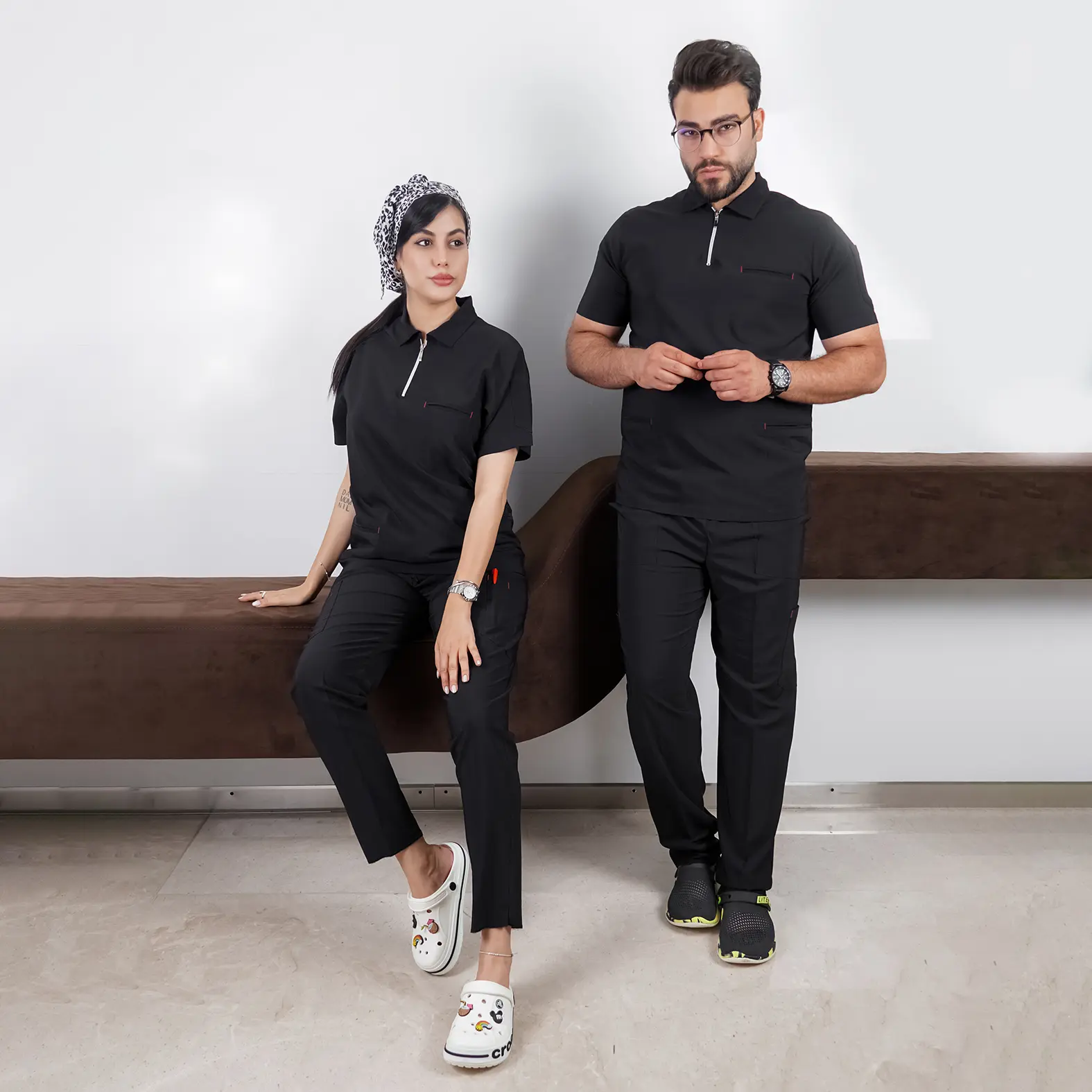 scrub-med-flex-black2 اسکراب شلوار مدل مد فلکس Med Flex