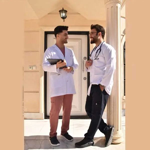 روپوش سفید مردانه مدل (figs)